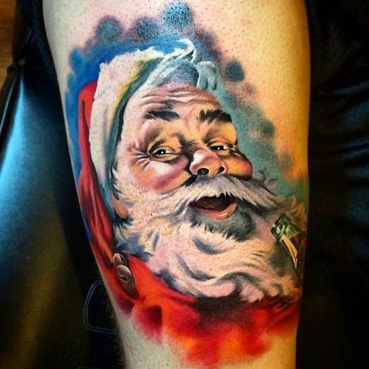 tatuaje-santa-claus