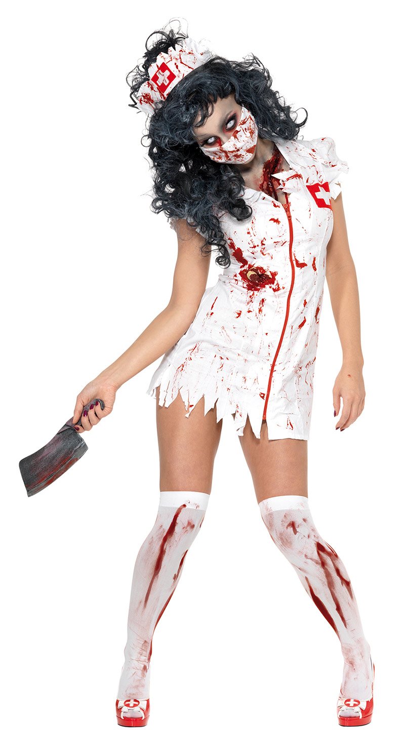 disfraz zombie enfermera