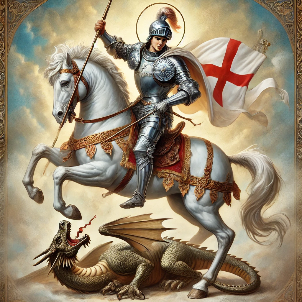 Representación de San Jorge
