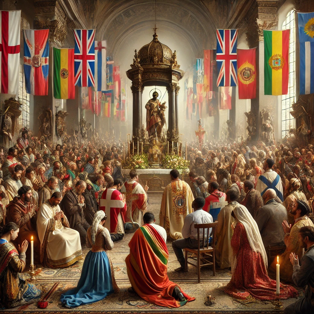 devotos de San Jorge a través del mundo