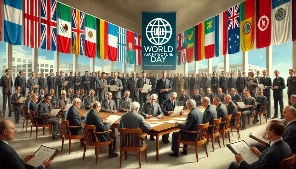 Establecimiento Día Mundial de la Arquitectura en 1985