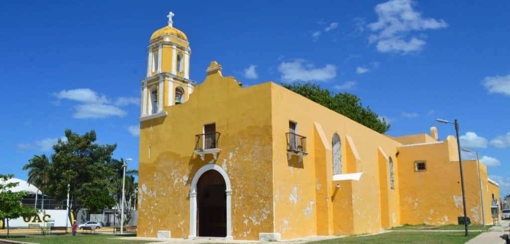 iglesia en Campeche