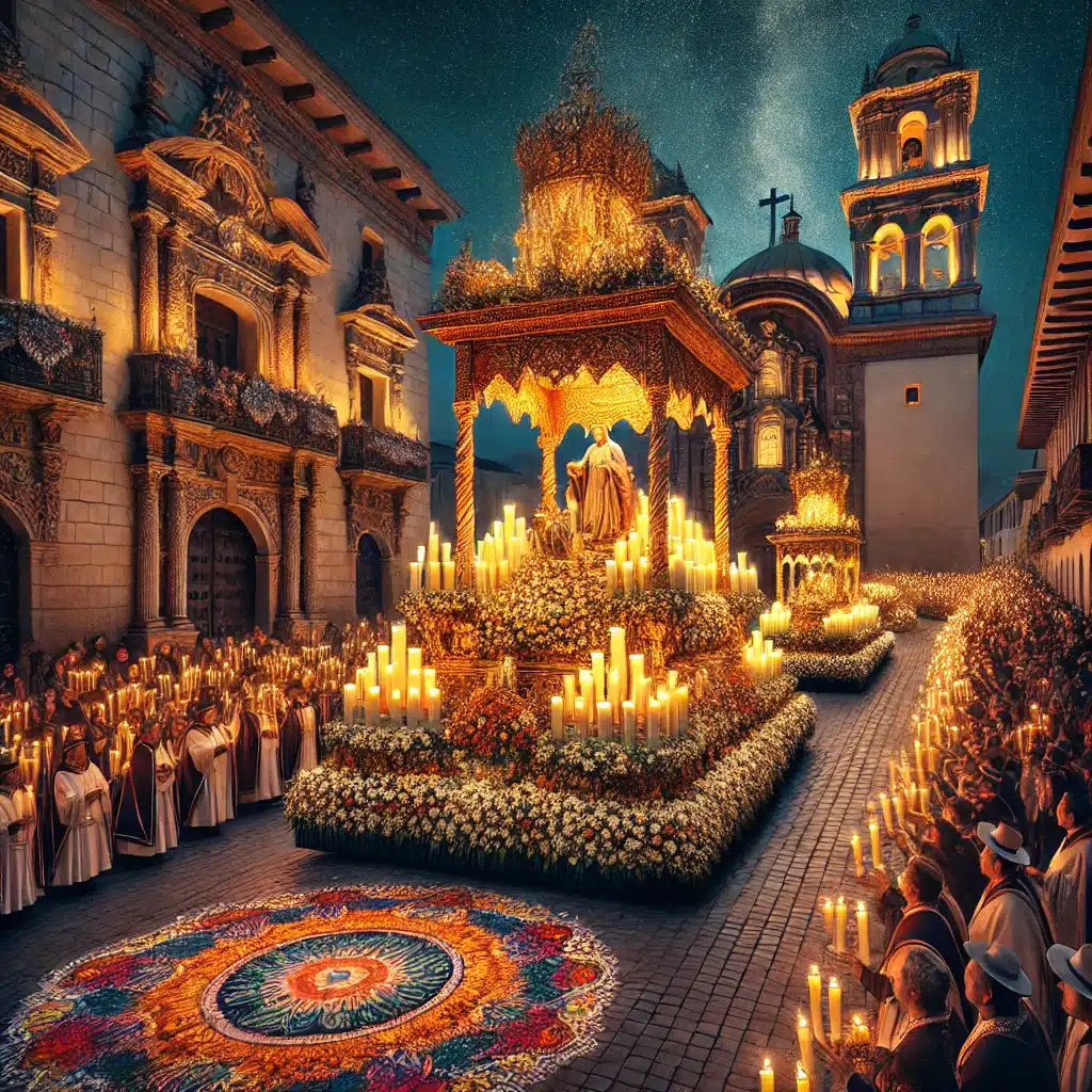 procesiones de Semana Santa en Peru